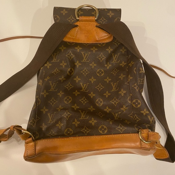 Vintage Louis Vuitton Montsouris Backpack Monogram Canvas GM - Picture 2 of 7